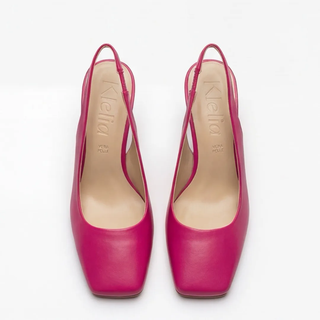 Carola Crème, slingback da donna