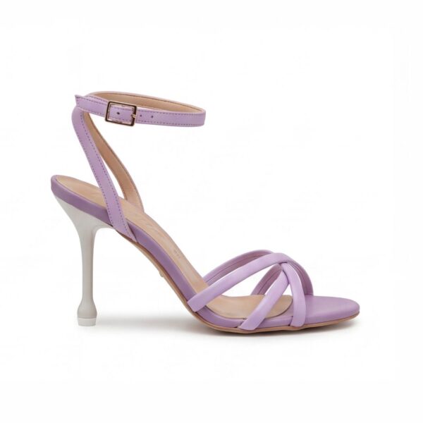 Sara Lilac – sandalo con tacco da donna