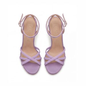 Sandalo con tacco da donna modello Sara Lilac