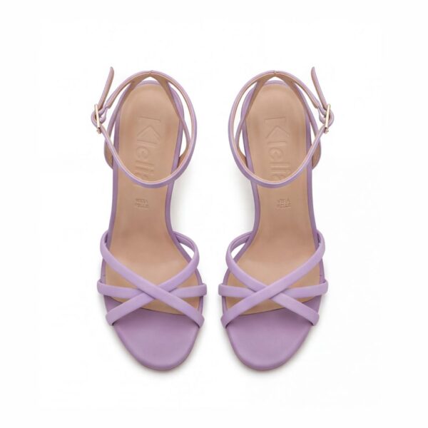 Sandalo con tacco da donna modello Sara Lilac