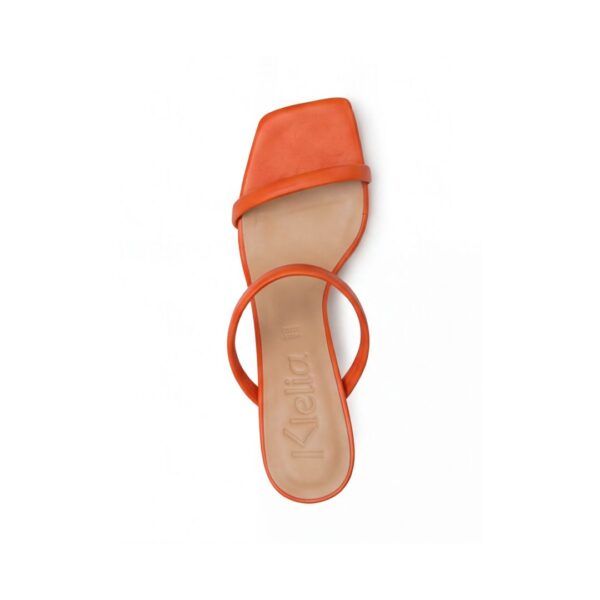 Sandalo con tacco Melissa Orange – Klelia Shoes