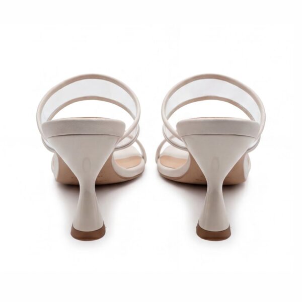 Marlena de Luxe White – sandalo con tacco da donna