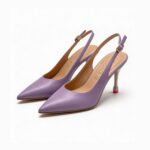 Sandalo con tacco Aurora Lilac da donna