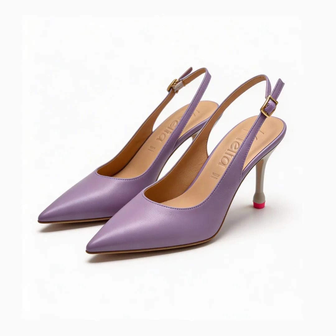 Sandalo con tacco Aurora Lilac da donna