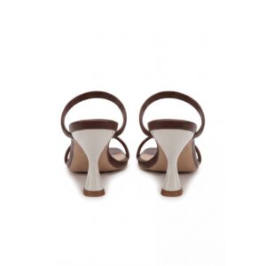 Sandalo con tacco Melissa Chocolate – Klelia Shoes