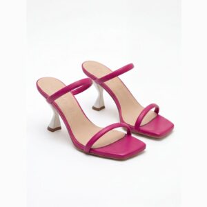 Melissa Fucsia, sandalo con tacco da donna