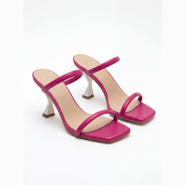 Melissa Fucsia, sandalo con tacco da donna