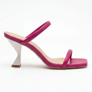Sandalo con tacco Melissa Fucsia – Klelia Shoes