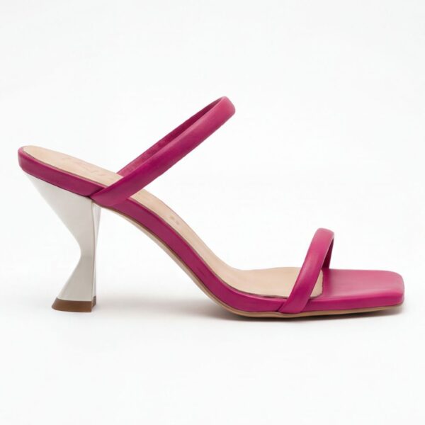 Sandalo con tacco Melissa Fucsia – Klelia Shoes
