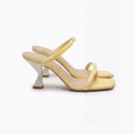 Sandalo con tacco Melissa Lime da donna