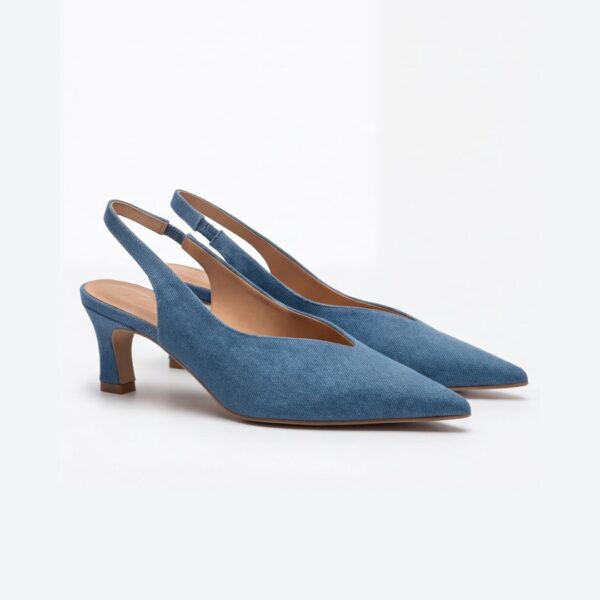Lisa Denim, slingback da donna