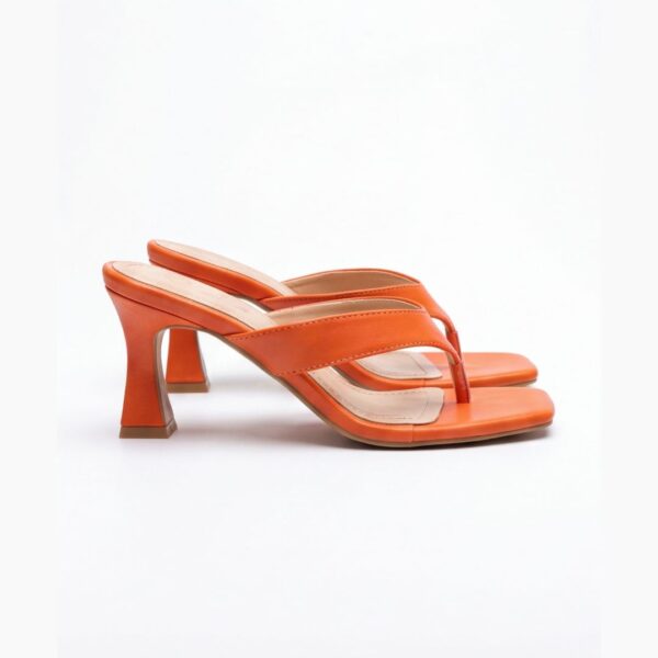 Sandalo con tacco da donna modello Ambra Orange