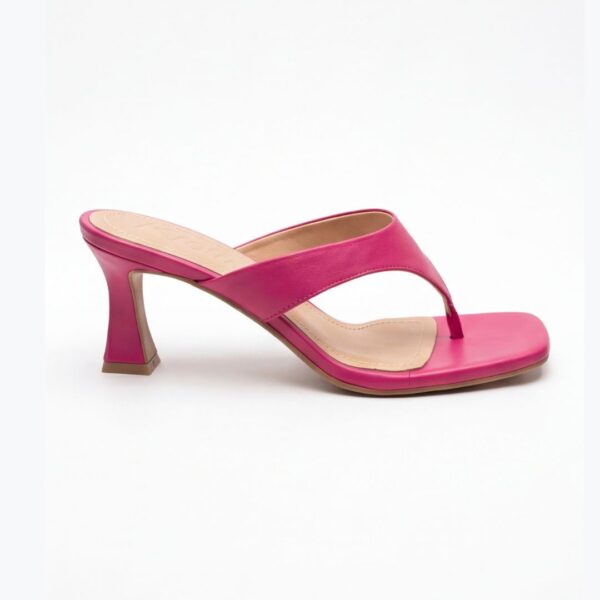 Ambra Fucsia, sandalo con tacco da donna