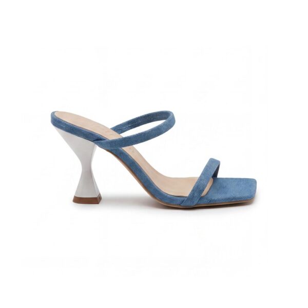 Melissa Denim, sandalo con tacco da donna