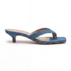 Linda Denim, sandalo con tacco da donna