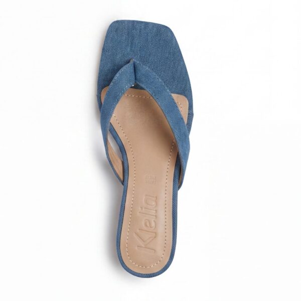 Linda Denim – sandalo con tacco da donna