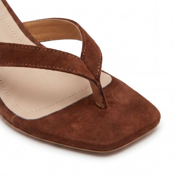 Linda Chocolate, sandalo con tacco da donna