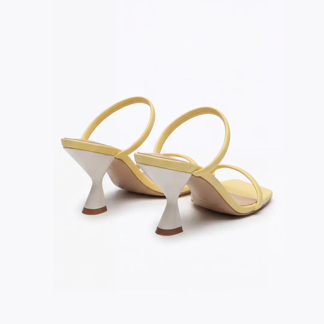 Melissa Lime, sandalo con tacco da donna
