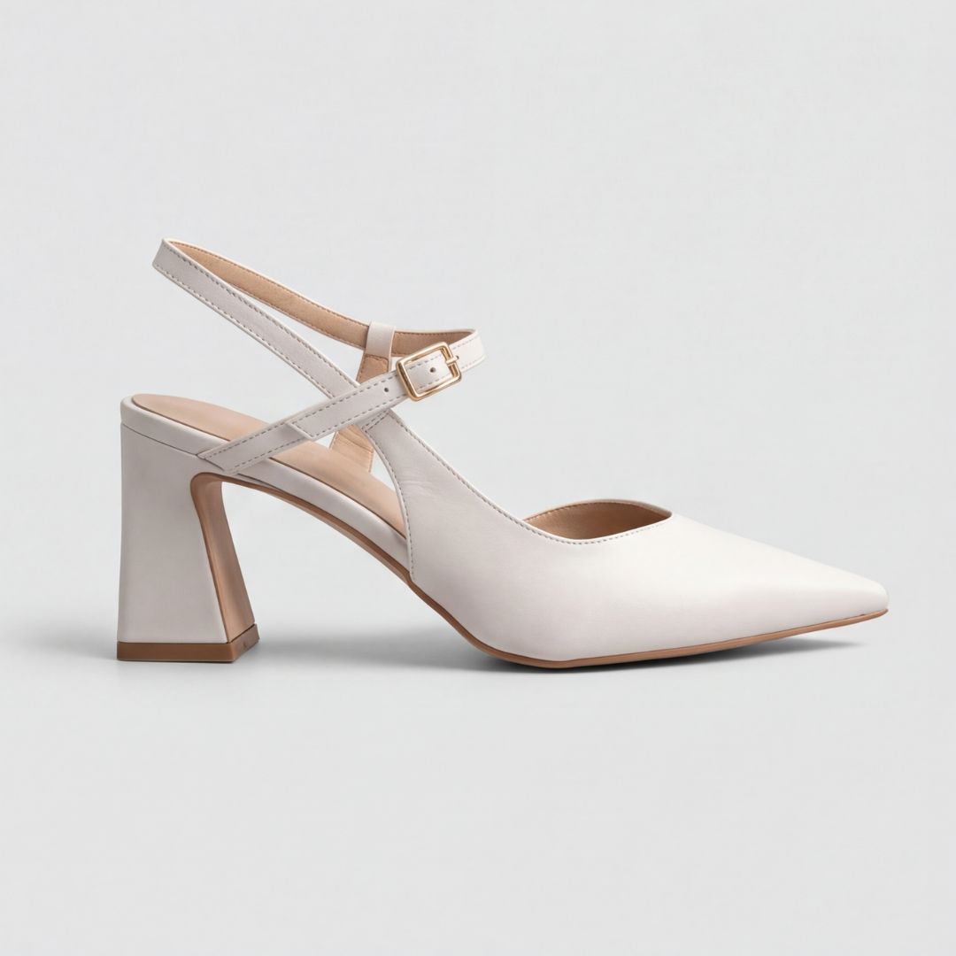 Décolleté Mia White Ivory da donna