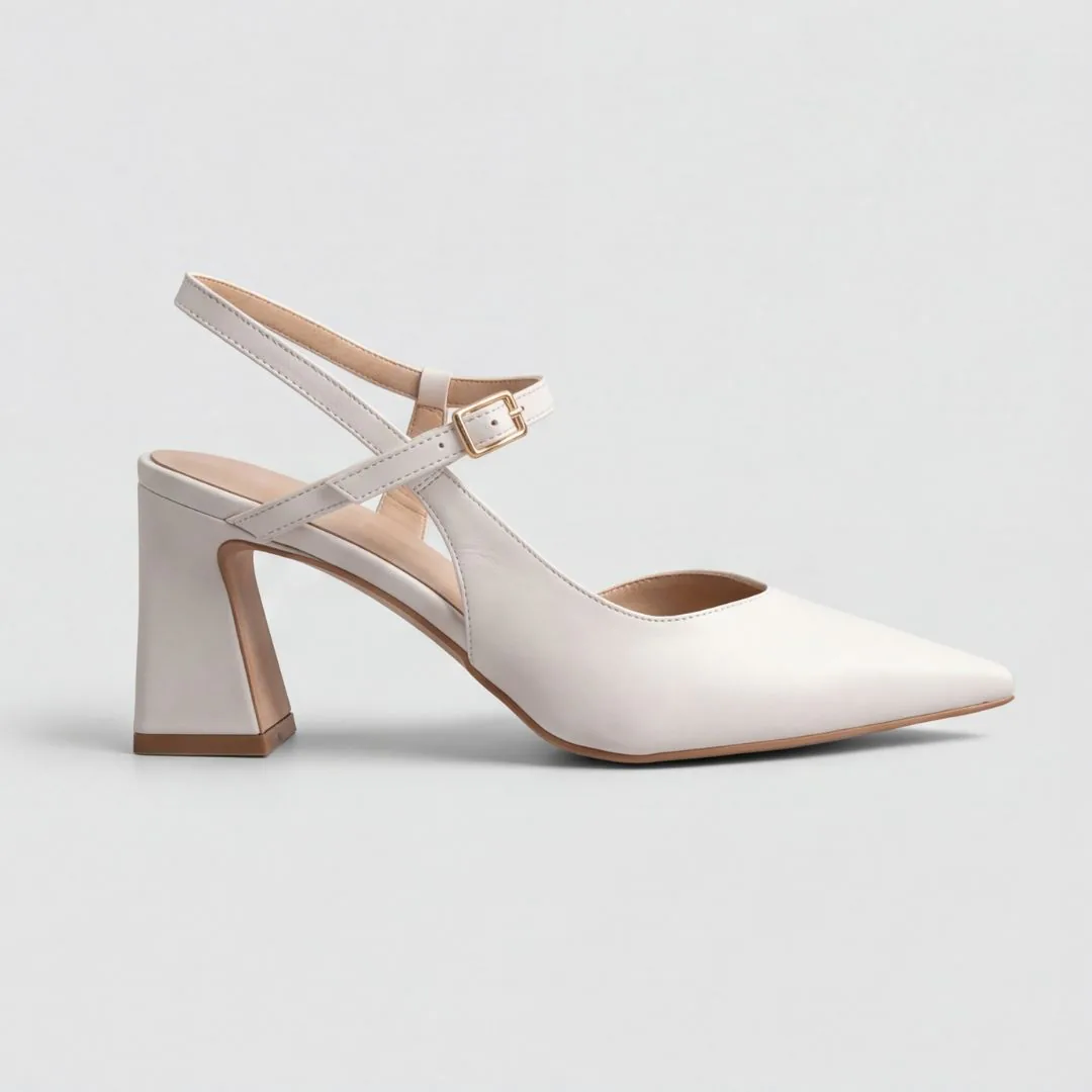 Décolleté Mia White Ivory da donna