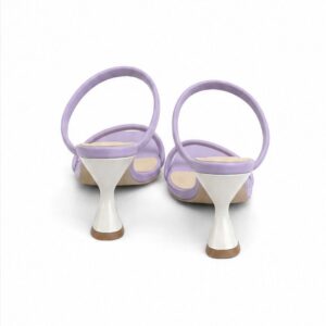 Sandalo con tacco da donna modello Melissa Lilac