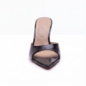 Lycia Black Pure – sandalo con tacco da donna