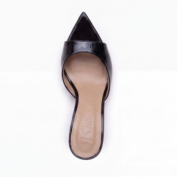 Sandalo con tacco da donna modello Lycia Black Pure