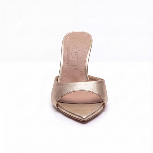 Lycia Light Platinum – sandalo con tacco da donna