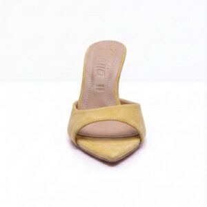 Sandalo con tacco da donna modello Lycia Lime