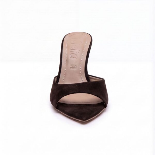 Sandalo con tacco da donna modello Lycia Dark Brown
