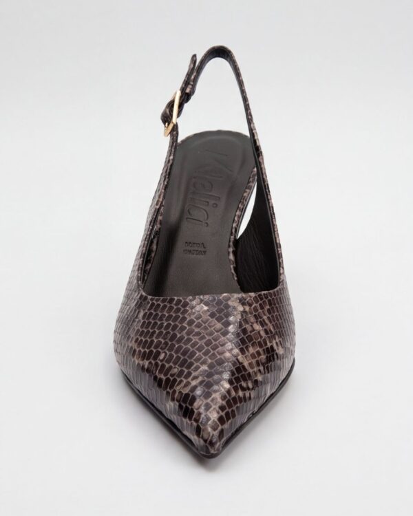 Myriam Glow Python – slingback da donna