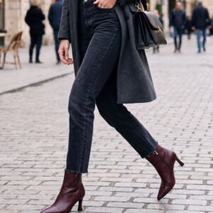 Stivaletto Eva Bordeaux – Klelia Shoes
