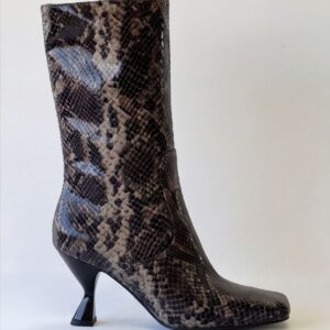Stivaletto Lara Python Glow – Klelia Shoes