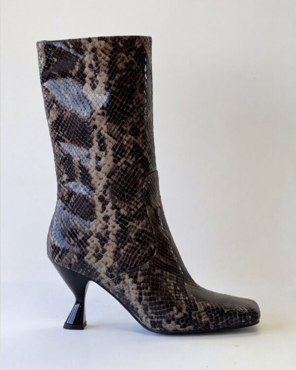 Stivaletto Lara Python Glow – Klelia Shoes