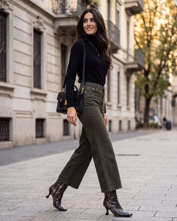 Lara Python Glow – stivaletto da donna