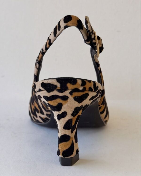 Slingback da donna modello Vicky Leopard