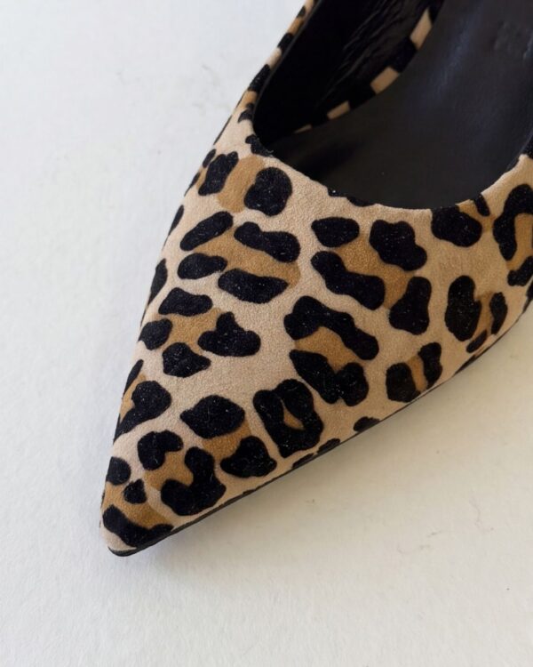 Slingback Vicky Leopard – Klelia Shoes