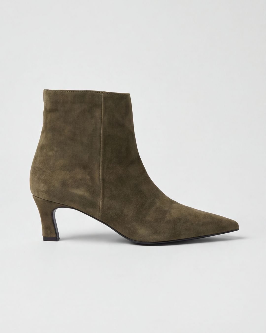 Stivaletto Marta Dark Green da donna in pelle verde scuro
