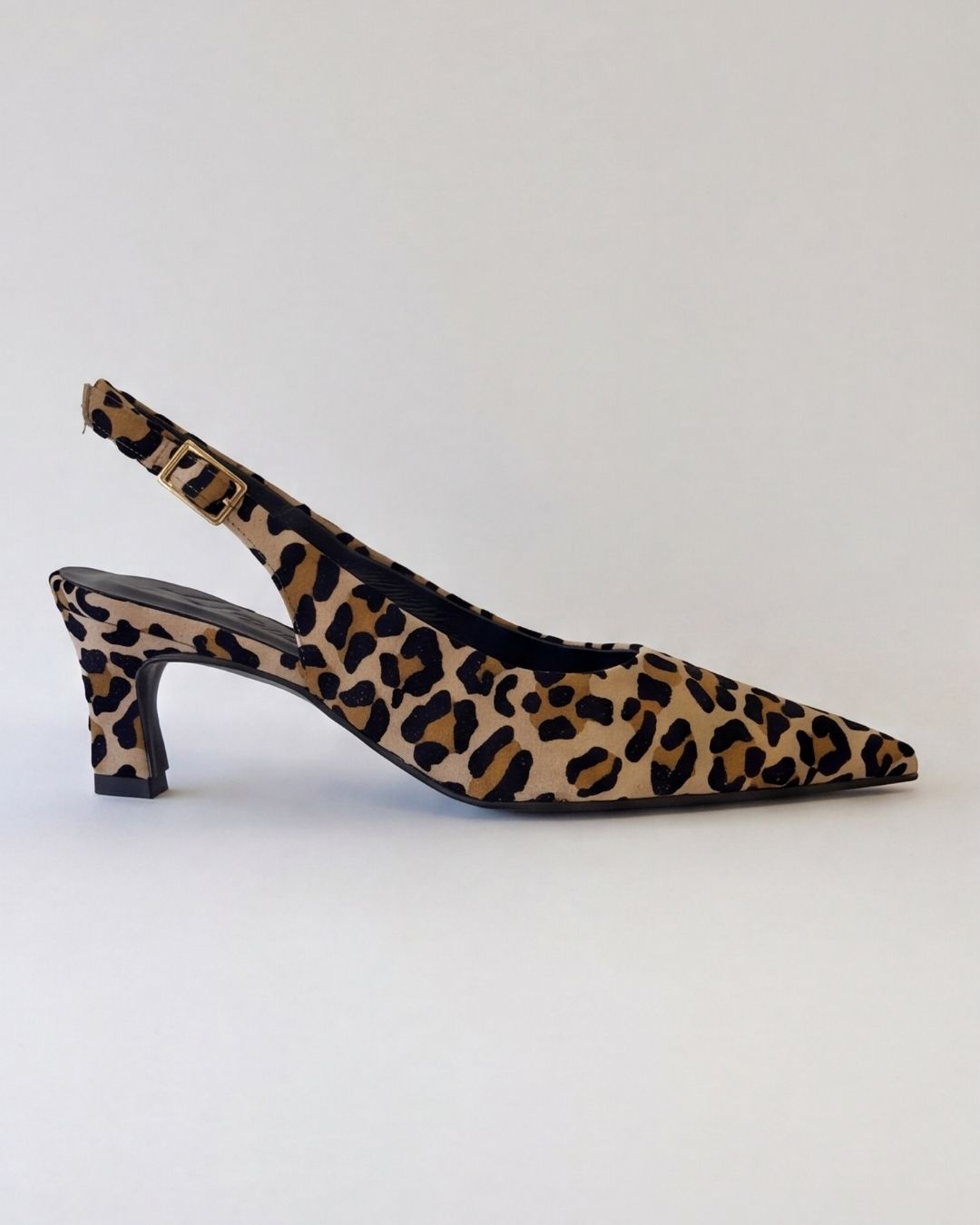 Vicky Leopard, slingback da donna