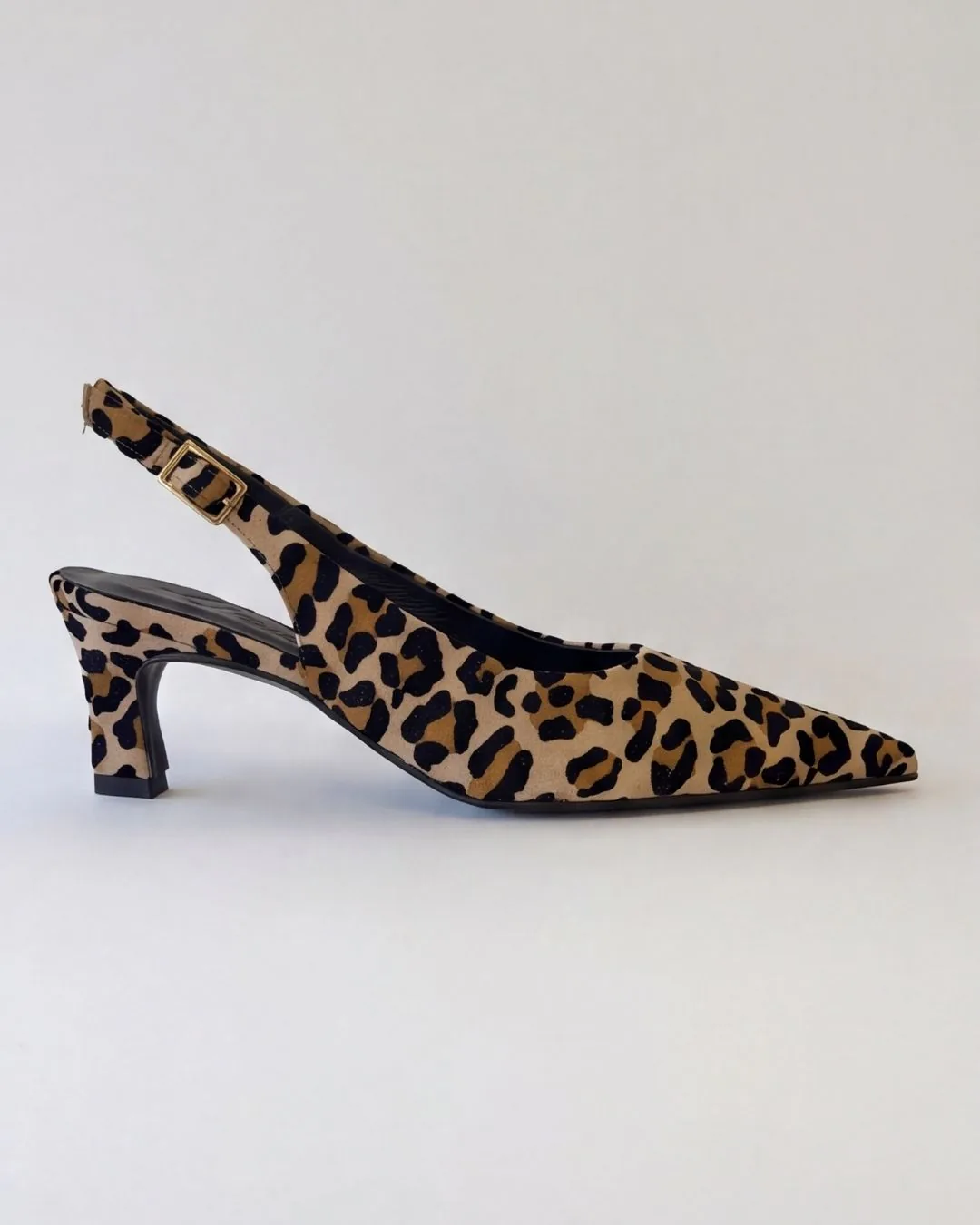 Vicky Leopard, slingback da donna